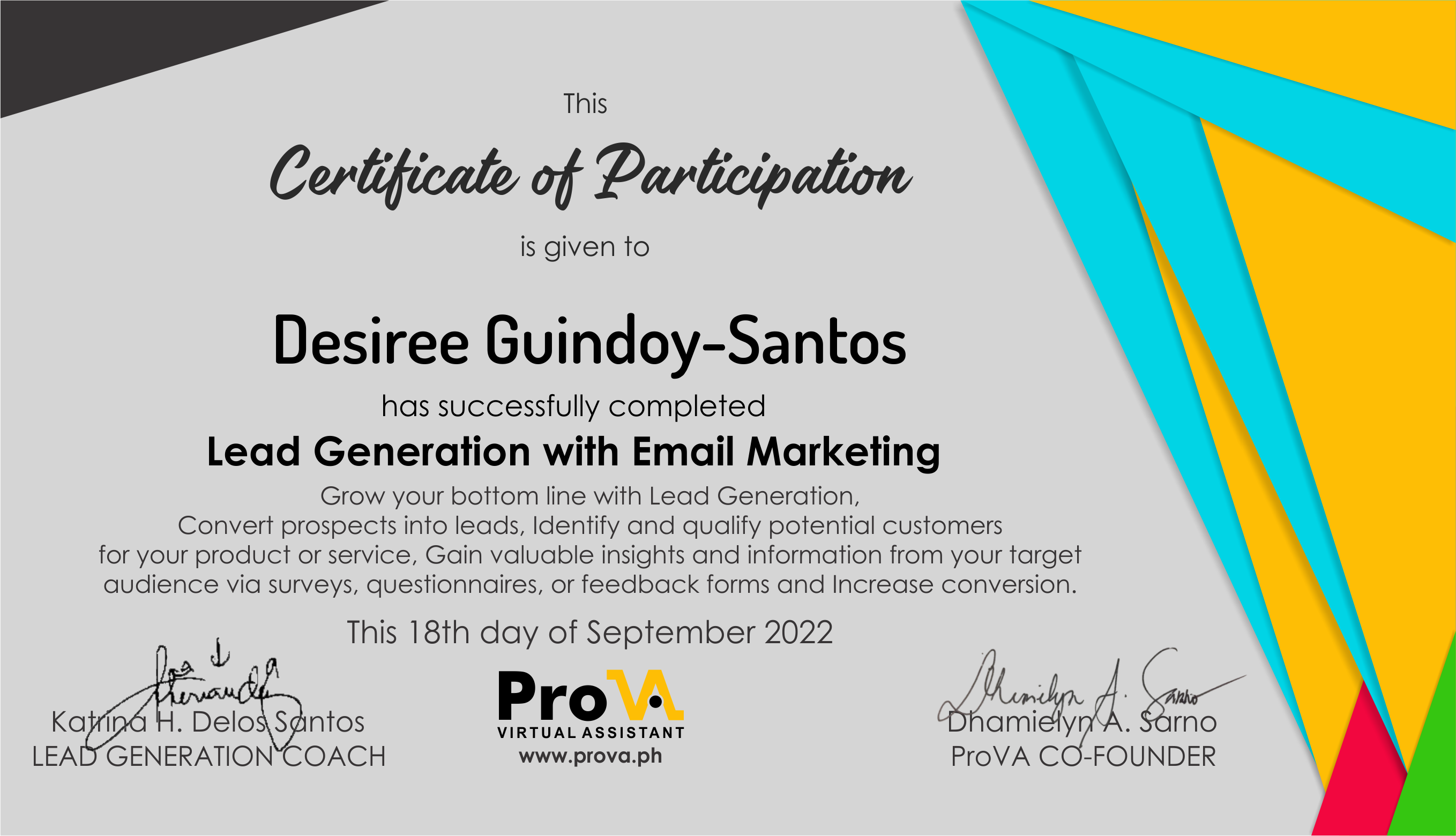PRO VA Lead Gen with Email Marketing