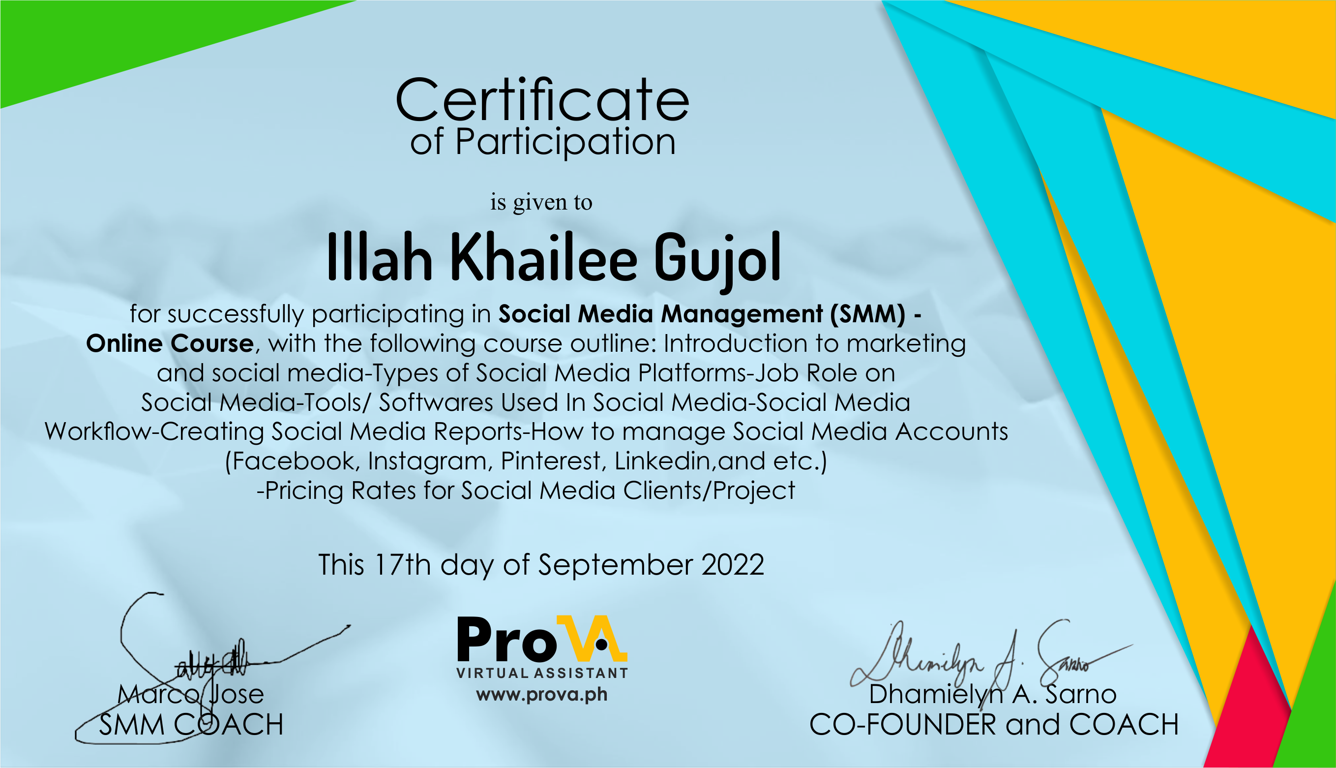 Social Media Management In-Depth Training