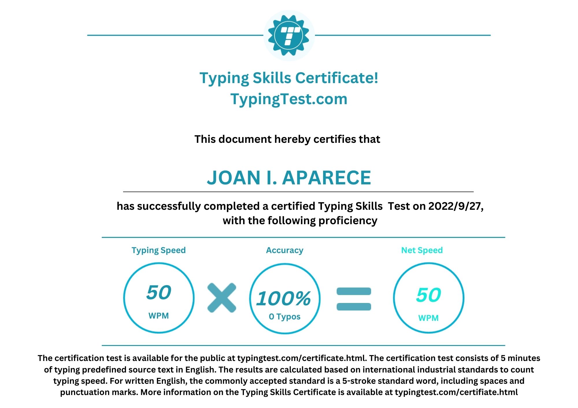 Typing Test