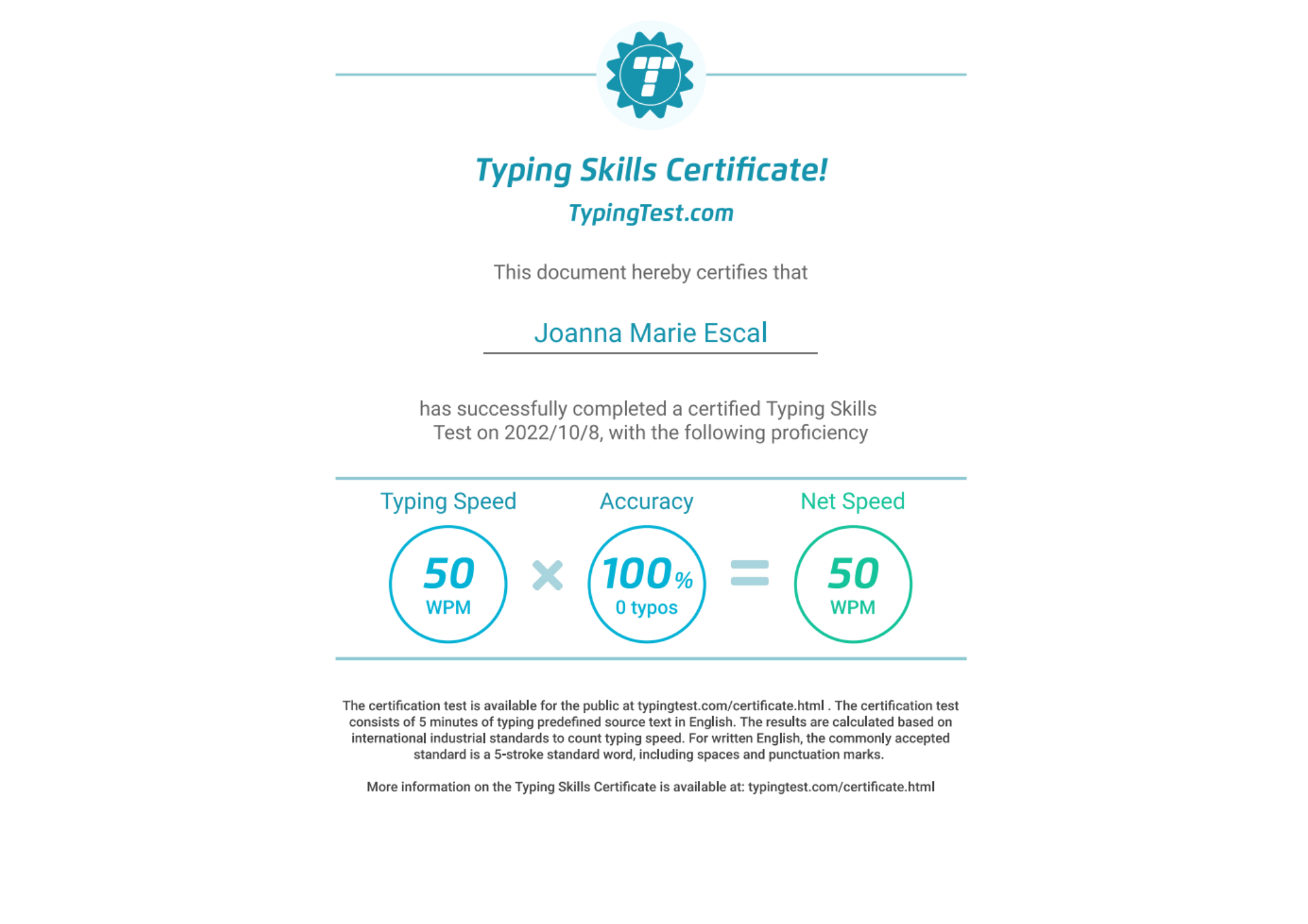 Typing Test