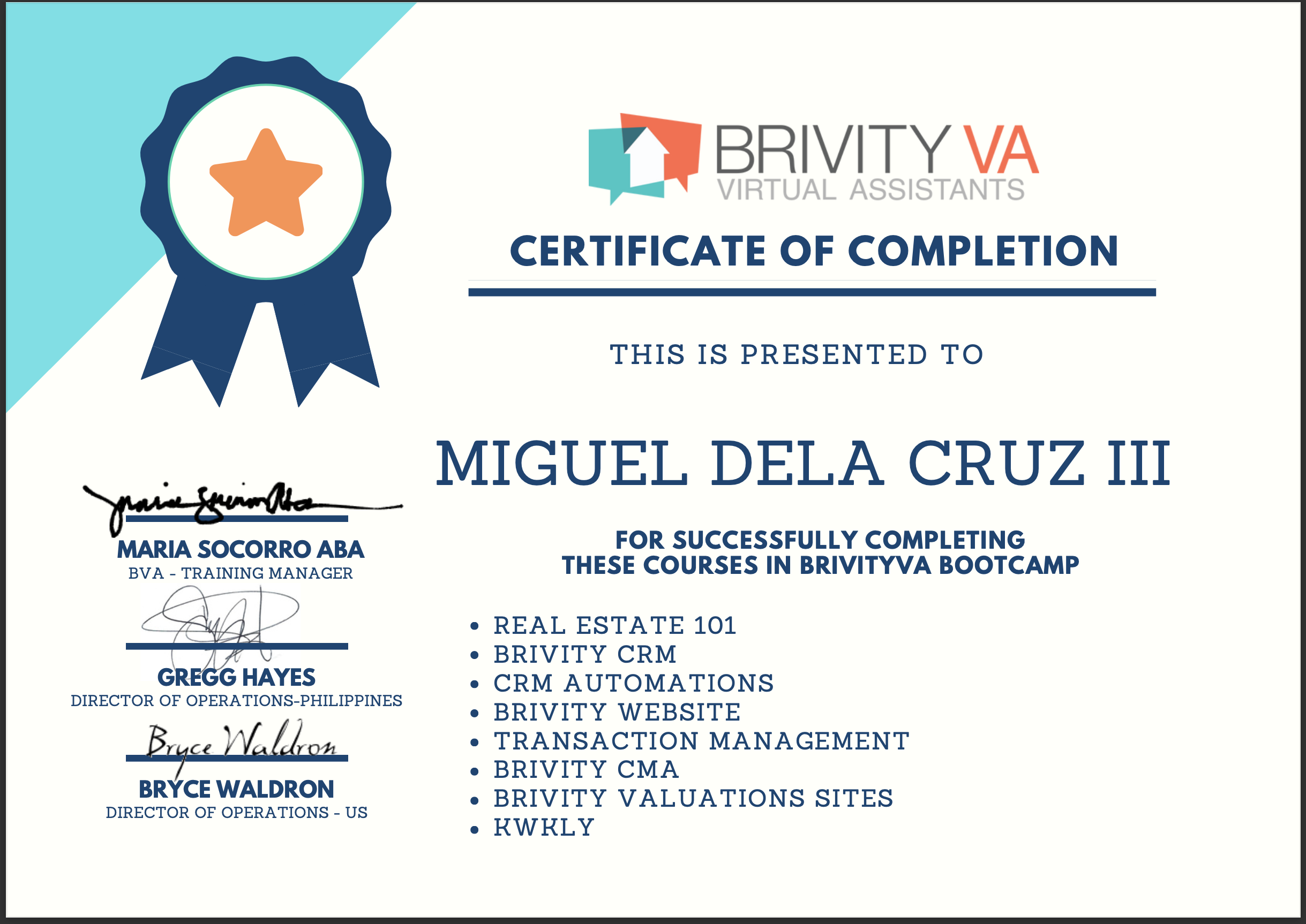 Real Estate Virtual Assistant