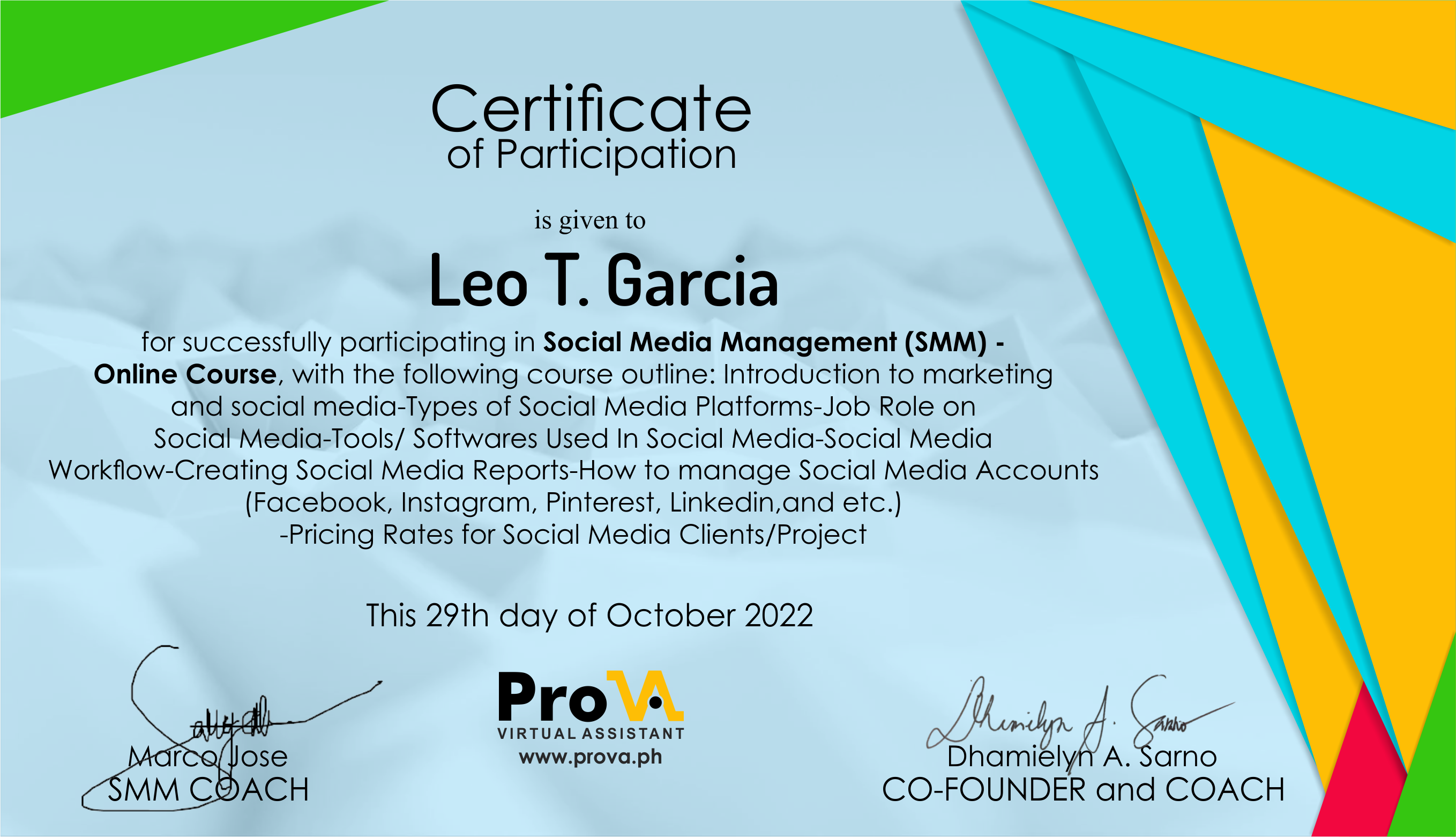 Social Media Management