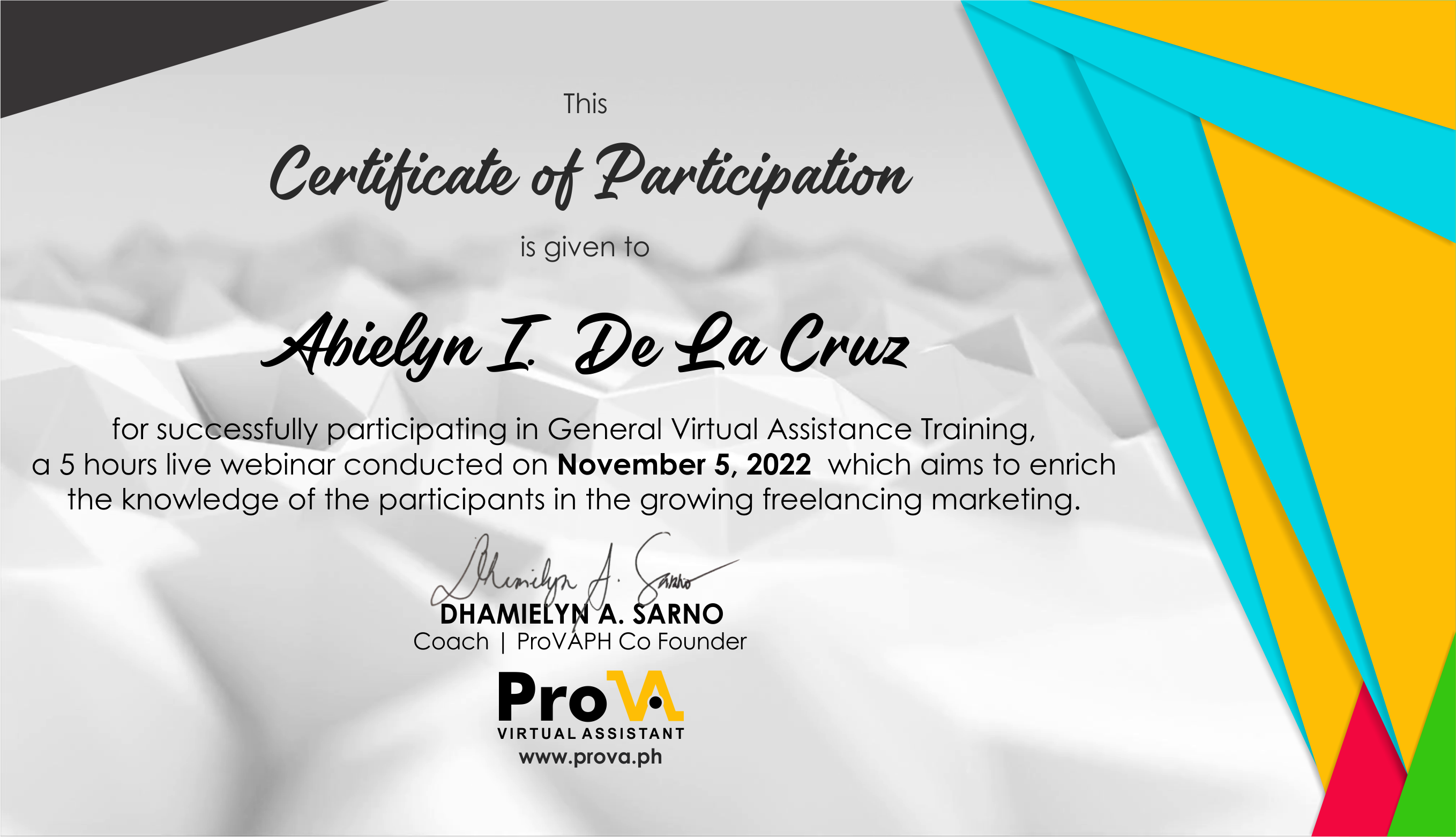 General Virtual Assistance