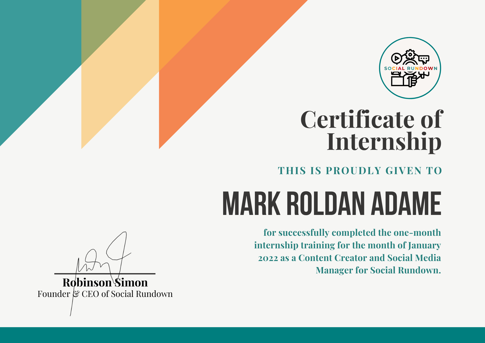 Content Creator and Social Media Manager for Social Rundown