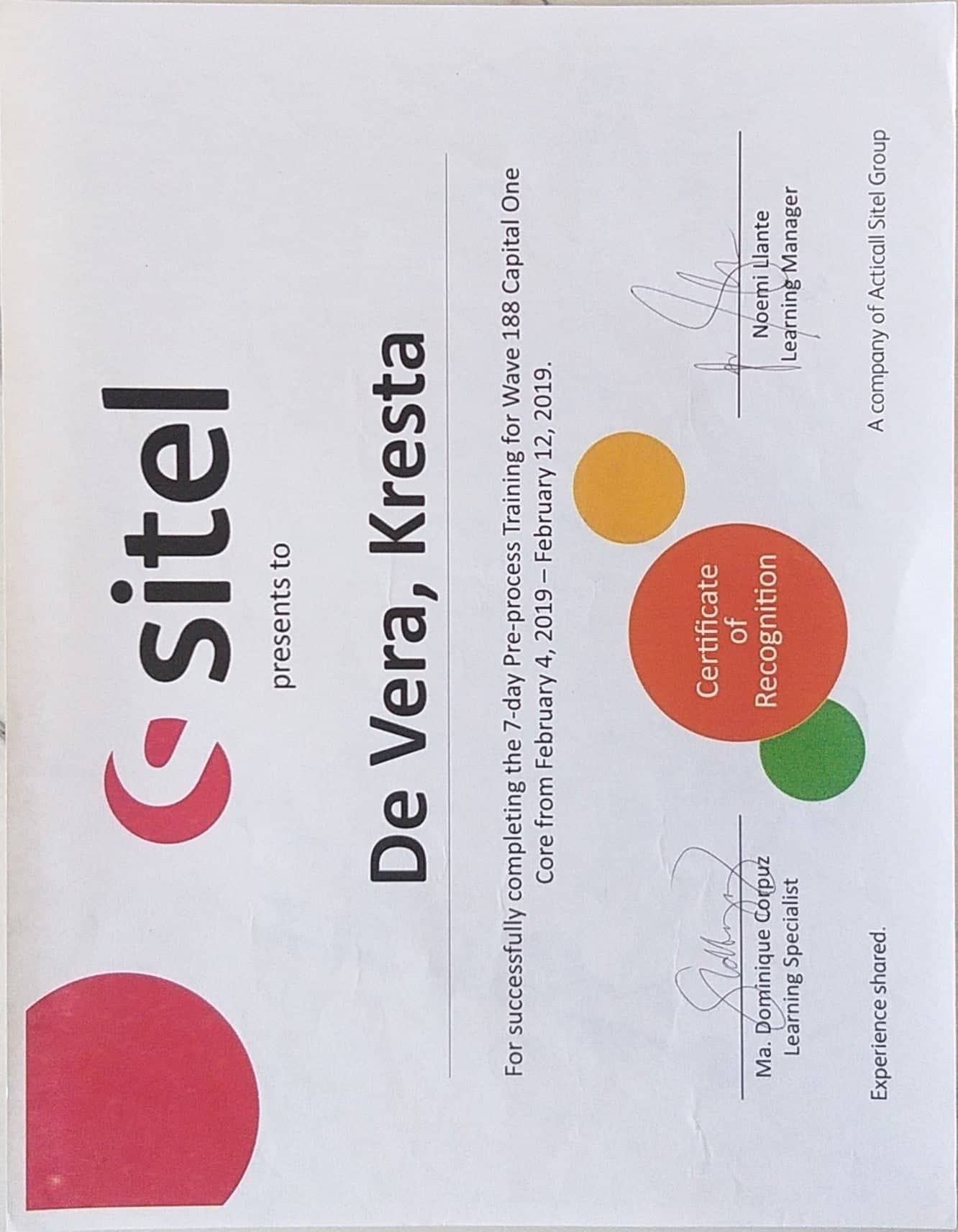 SITEL C1
