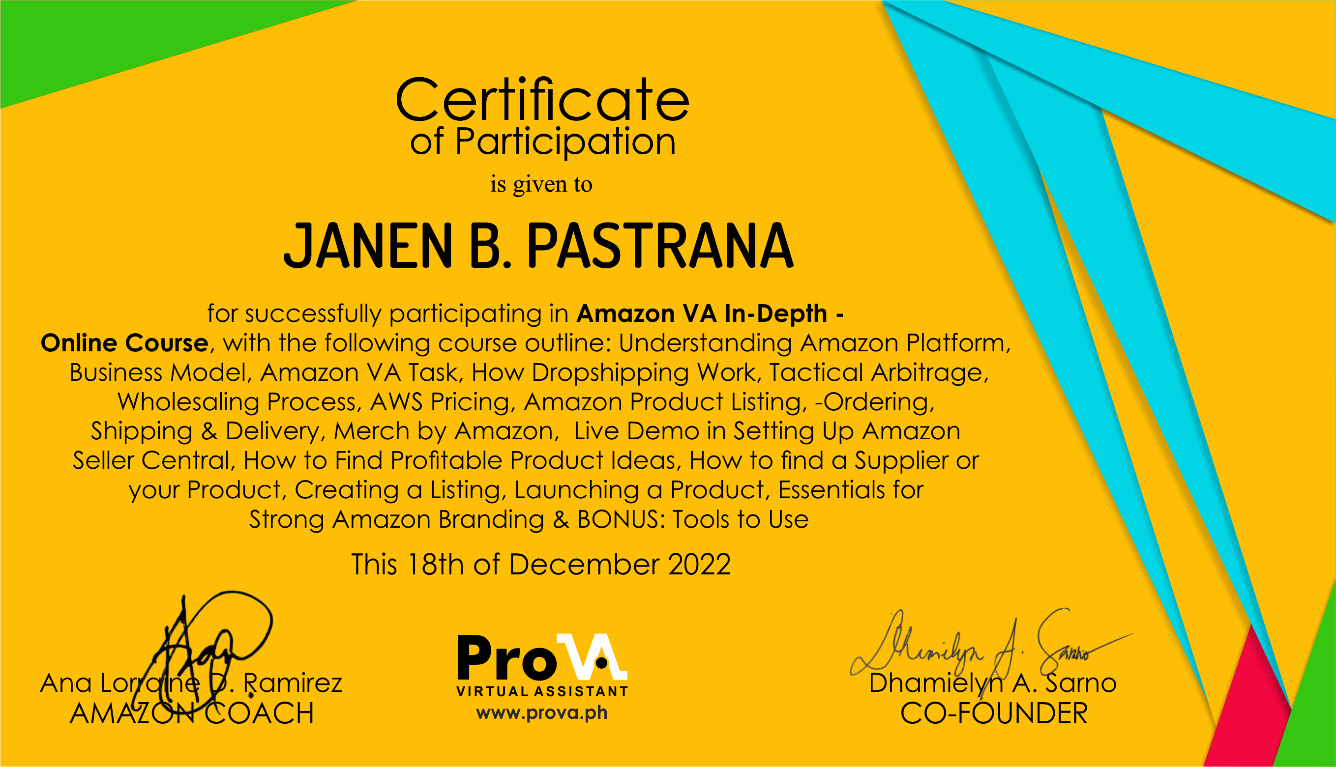 Amazon indepth-training