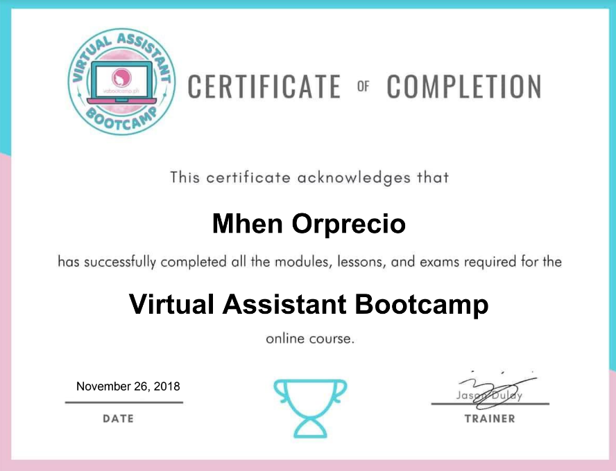Virtual Assistant Bootcamp