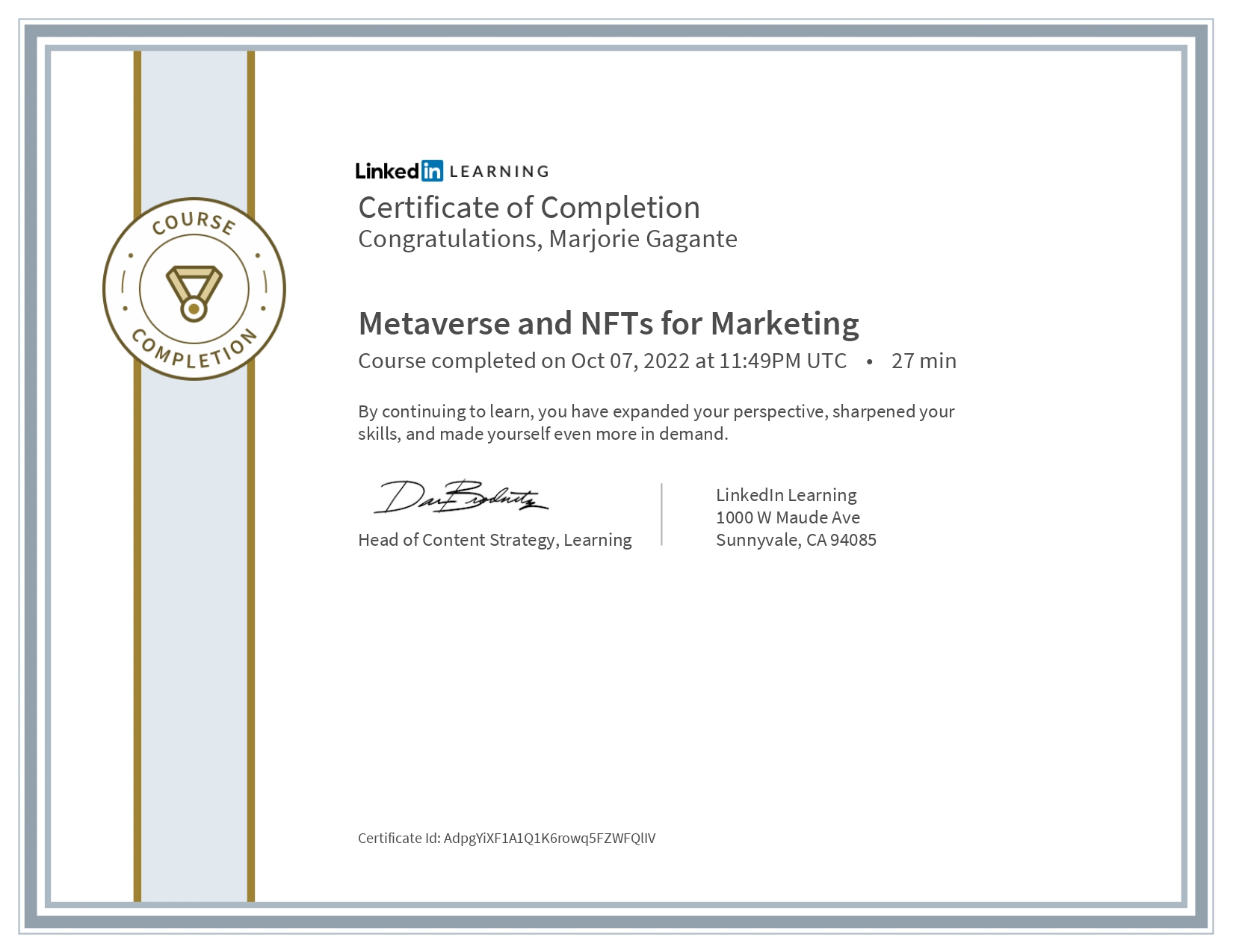 Metaverse and NFTs for Marketing