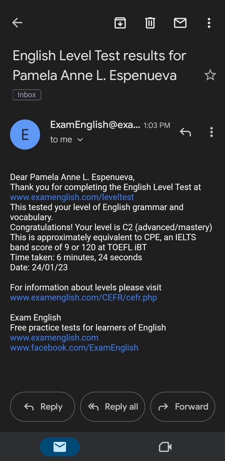 Grammar And Vocabulary Exam