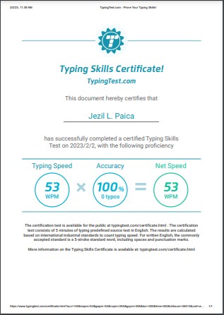 Typing Test