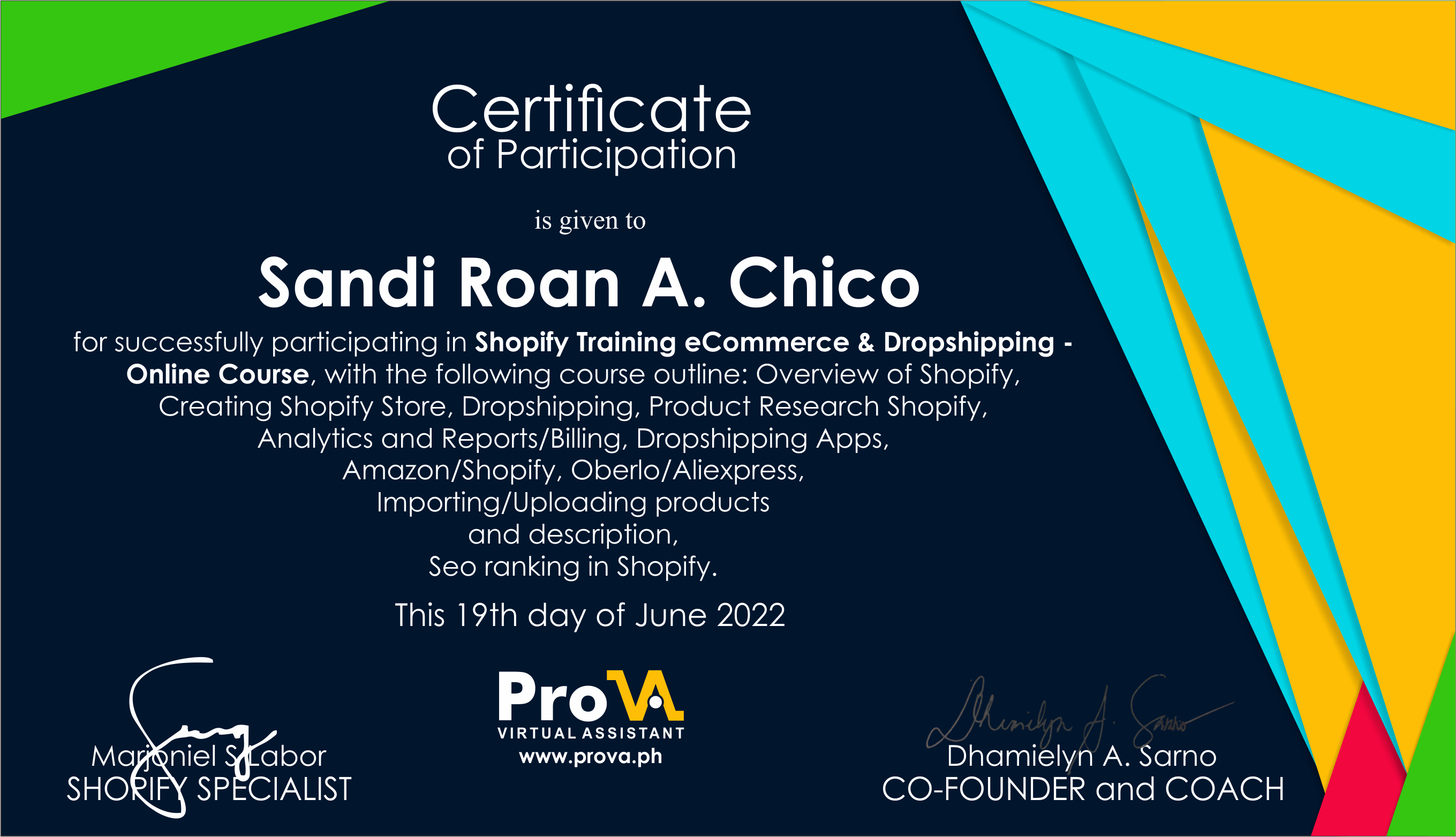 Shopify Dropshipping