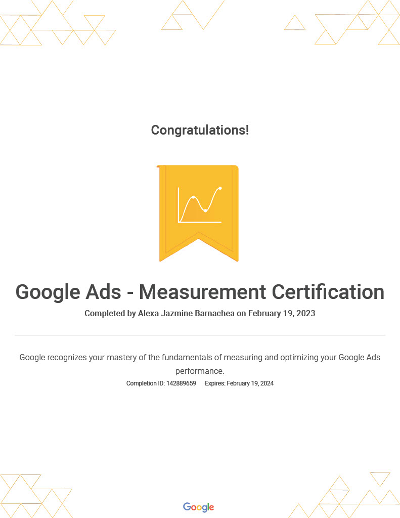 Google Ads - Measurement Certification