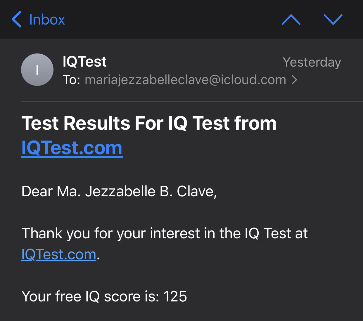 IQ TEST