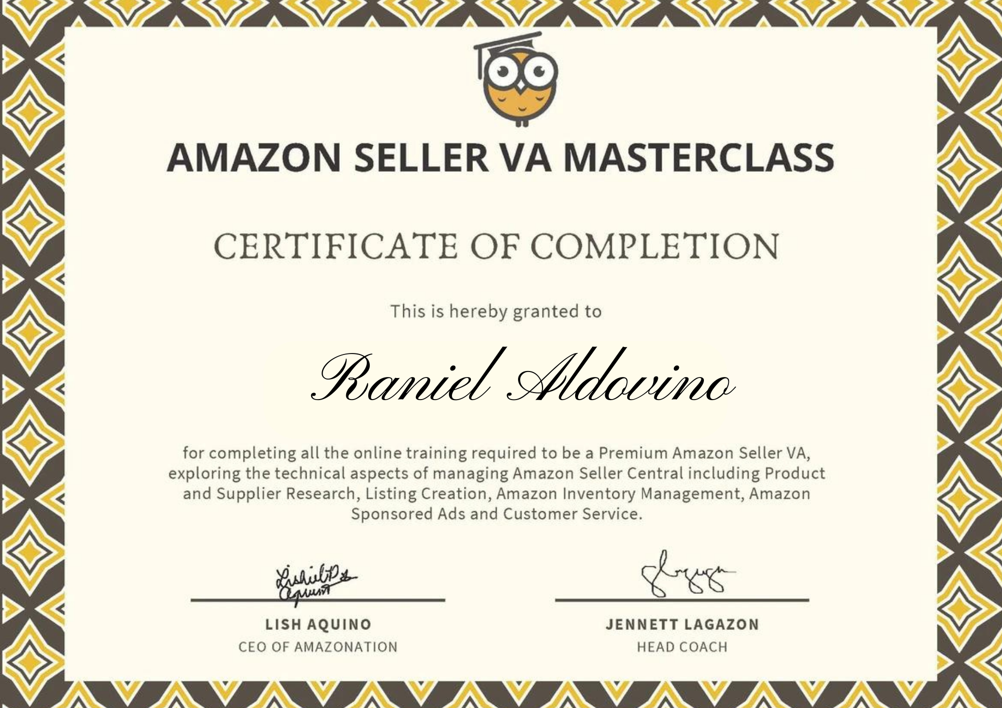 Amazon Seller VA Masterclass