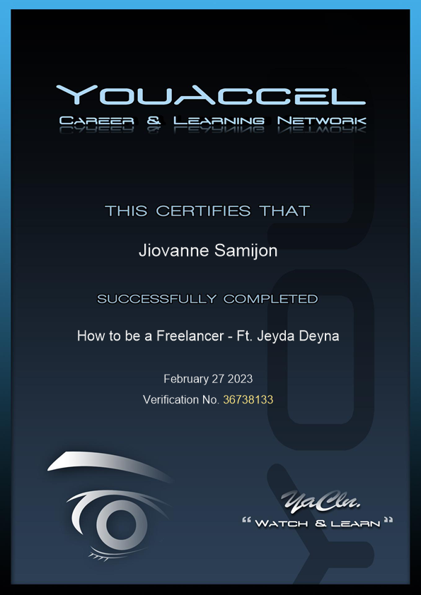 How to be a Freelancer