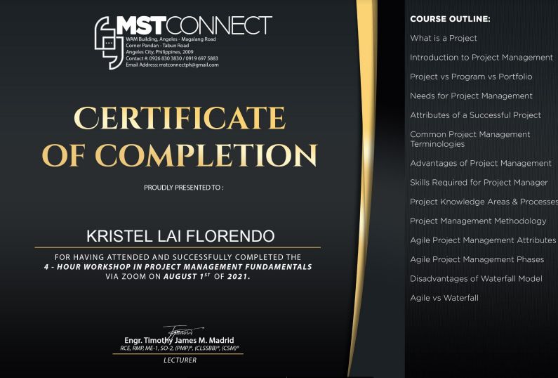 Project Management Fundamentals