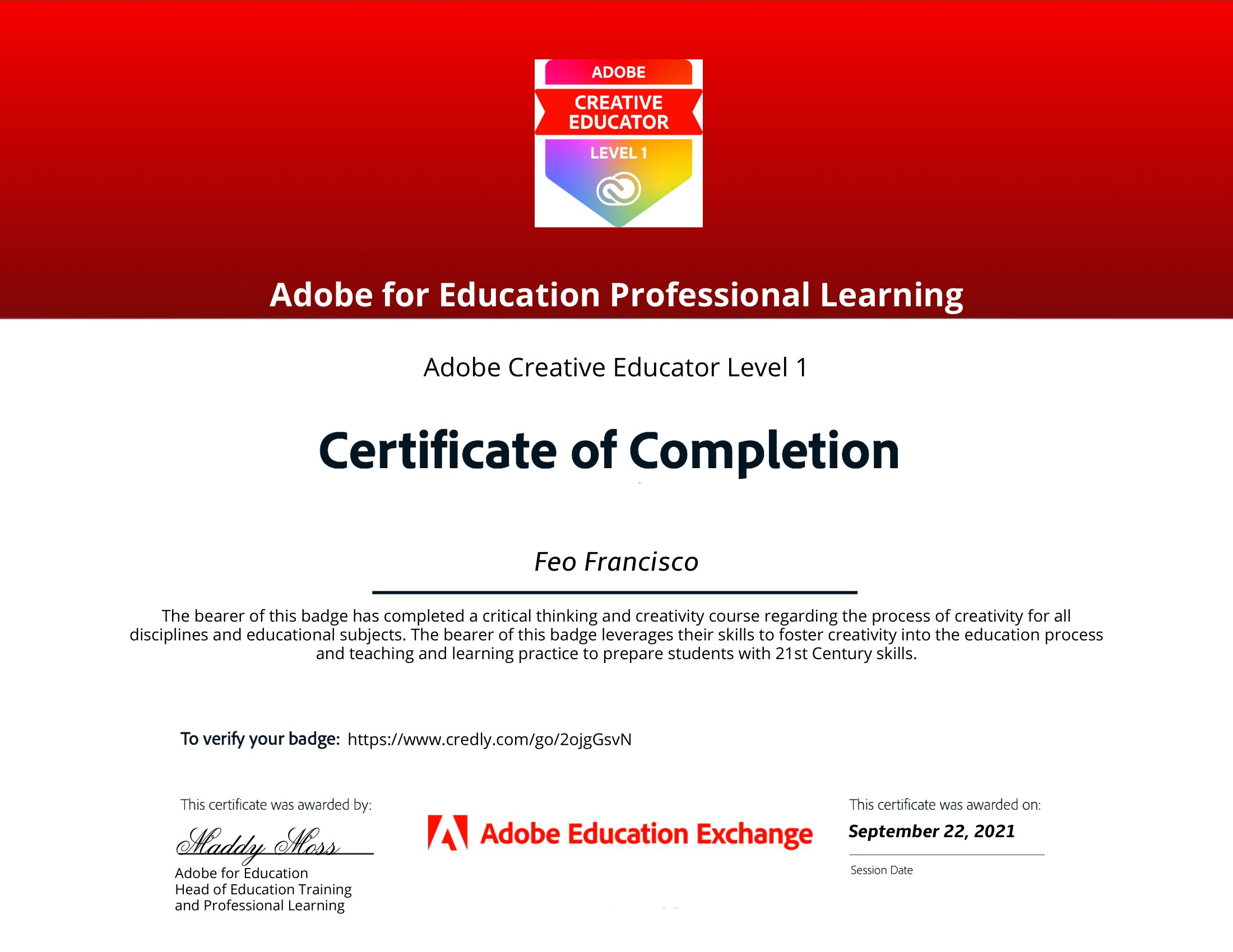 Adobe Creative Educator