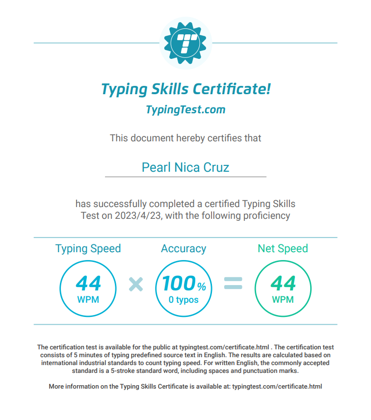 Typing Test