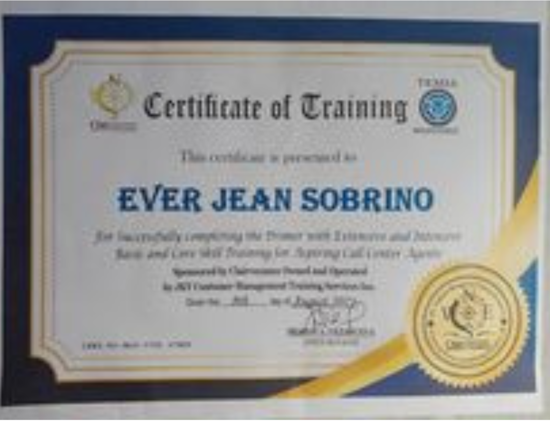 Aspiring Call Center Agent