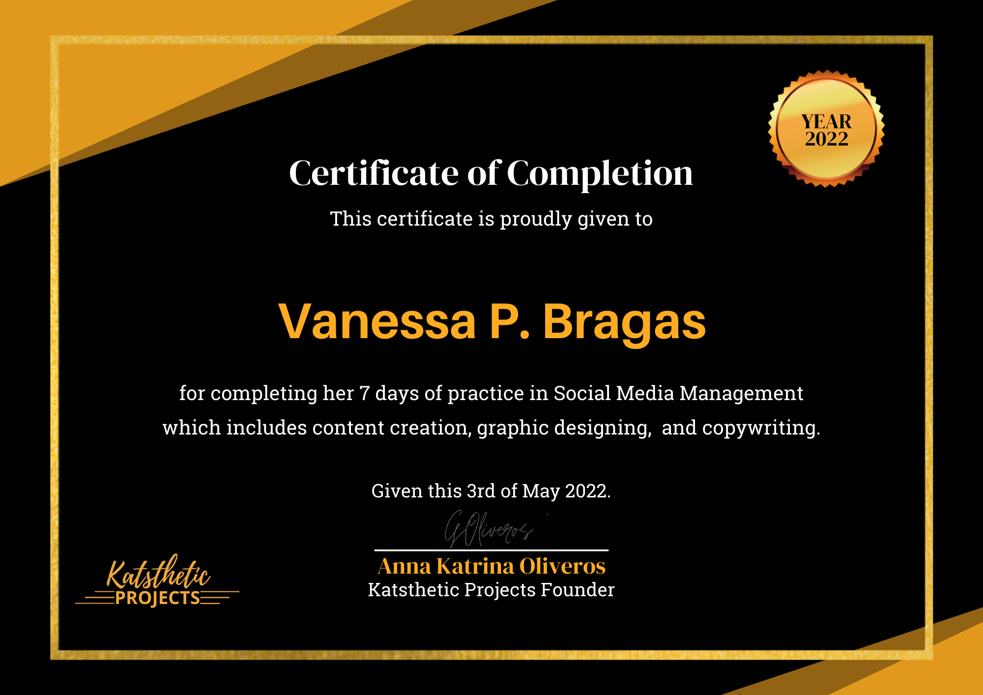 Social Media Management Intern