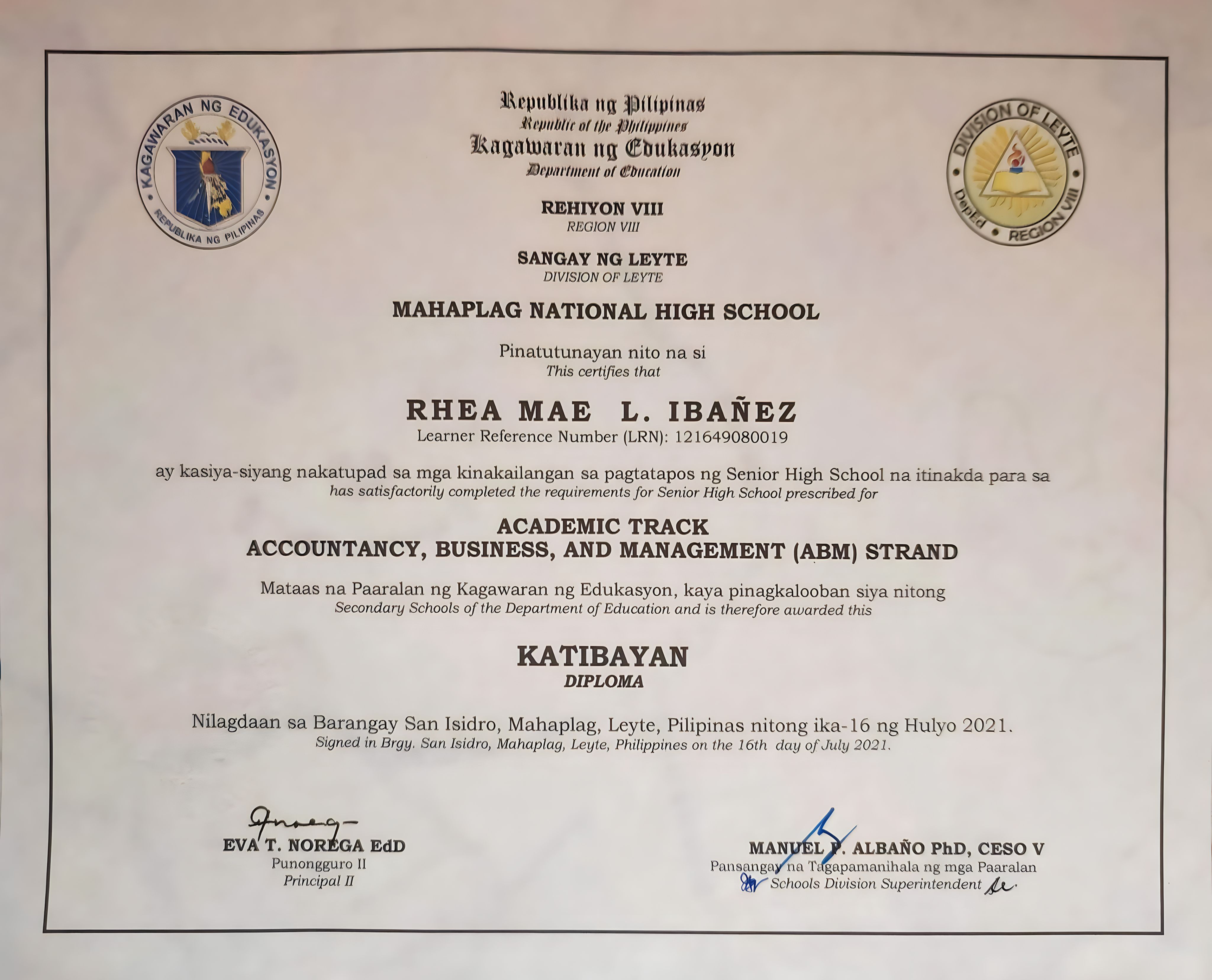 Accountancy, Business, And Management (ABM)