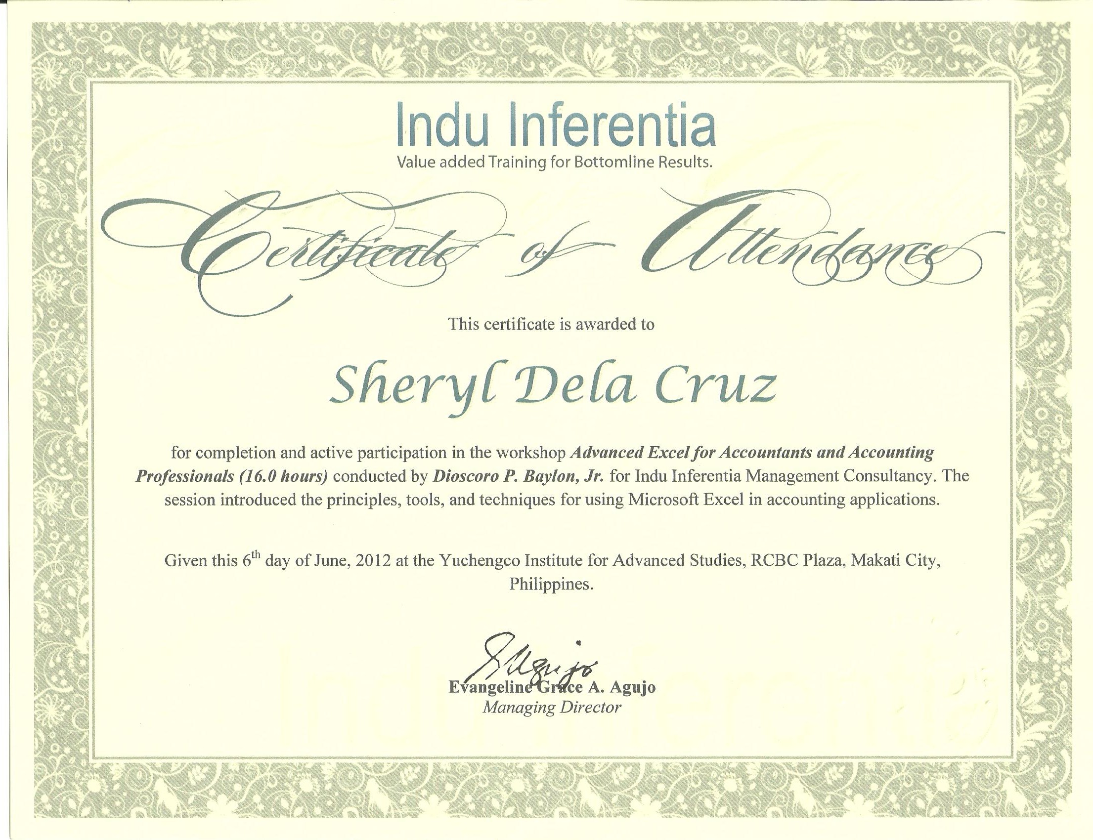 Advanced Excel for Accountants