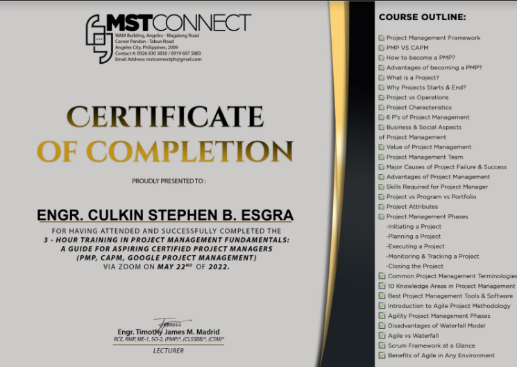 Project Management Fundamentals