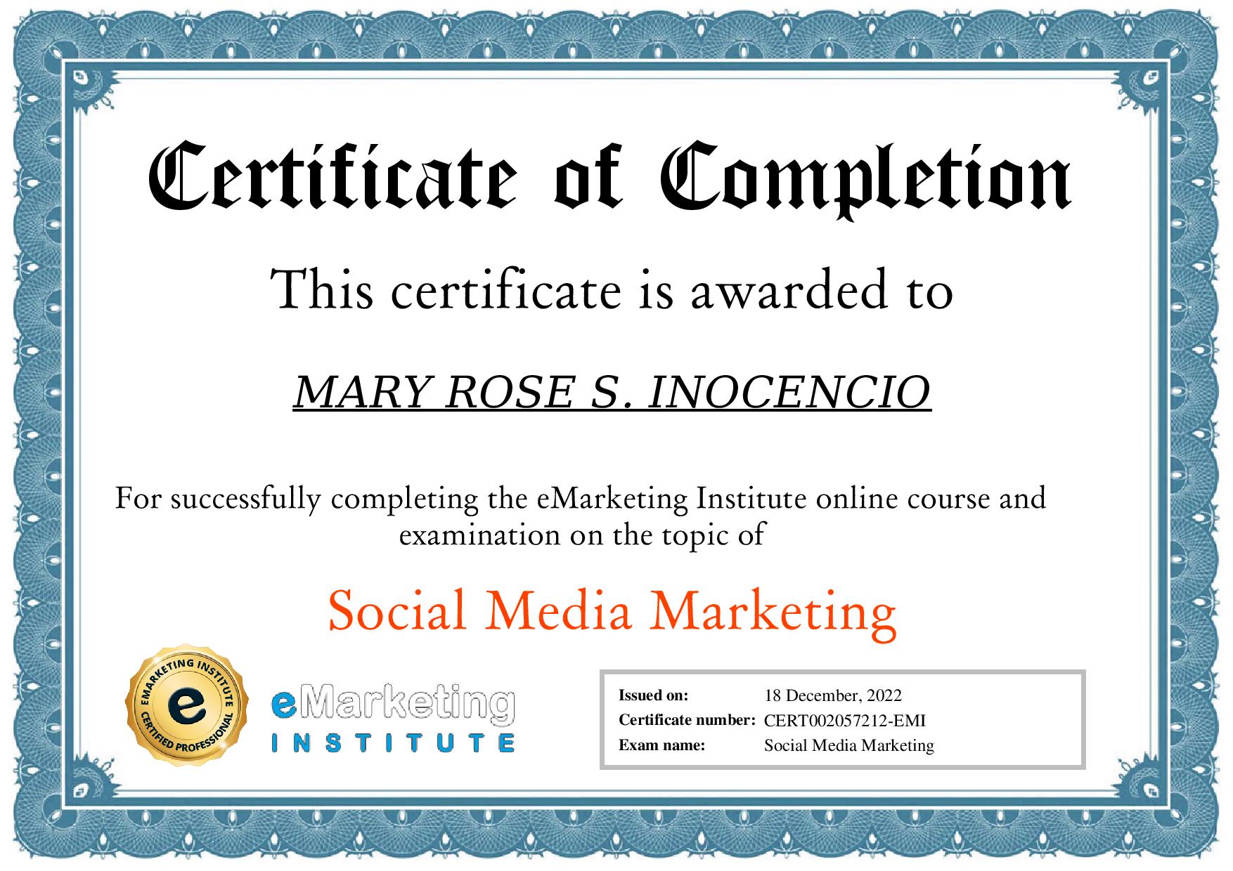 Social media Marketing