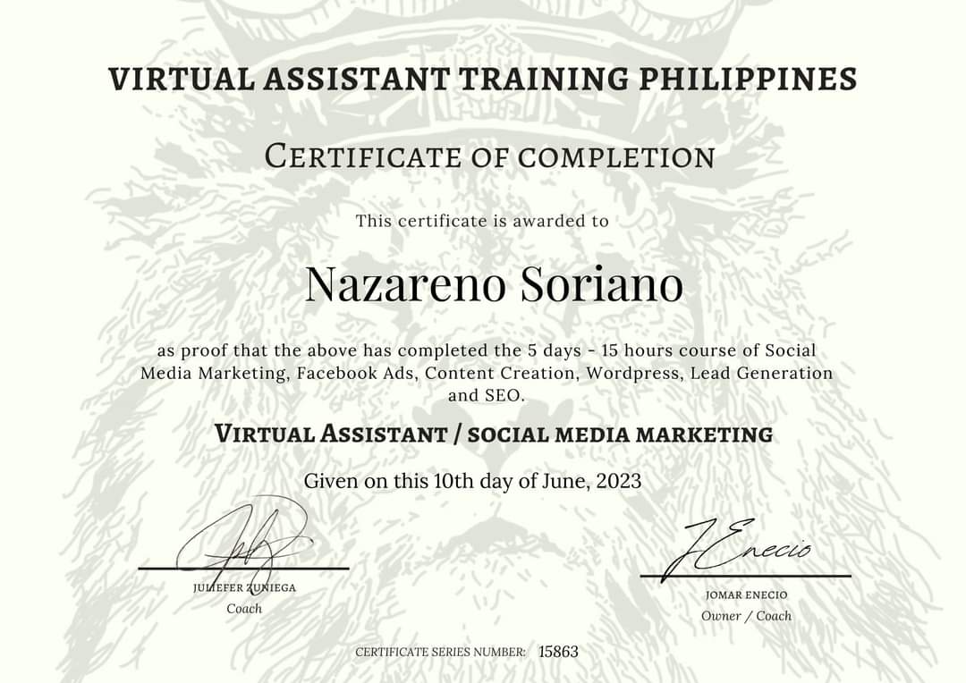 Virtual Assistant/ Social Media Marketing