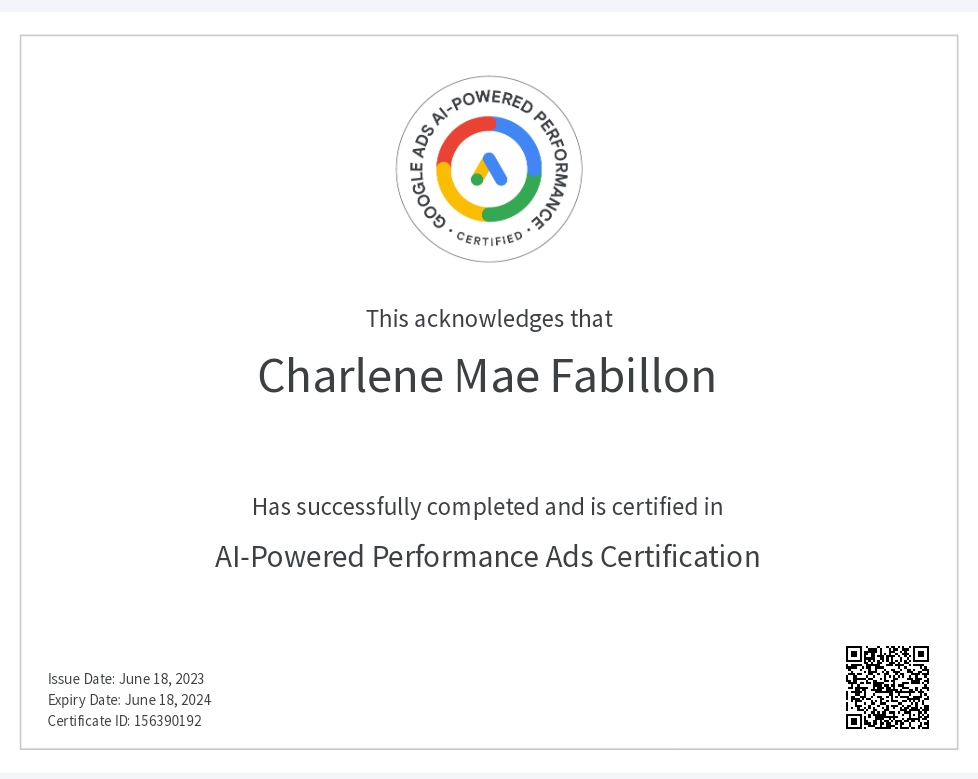 AI-Powered Performance Ads Certification