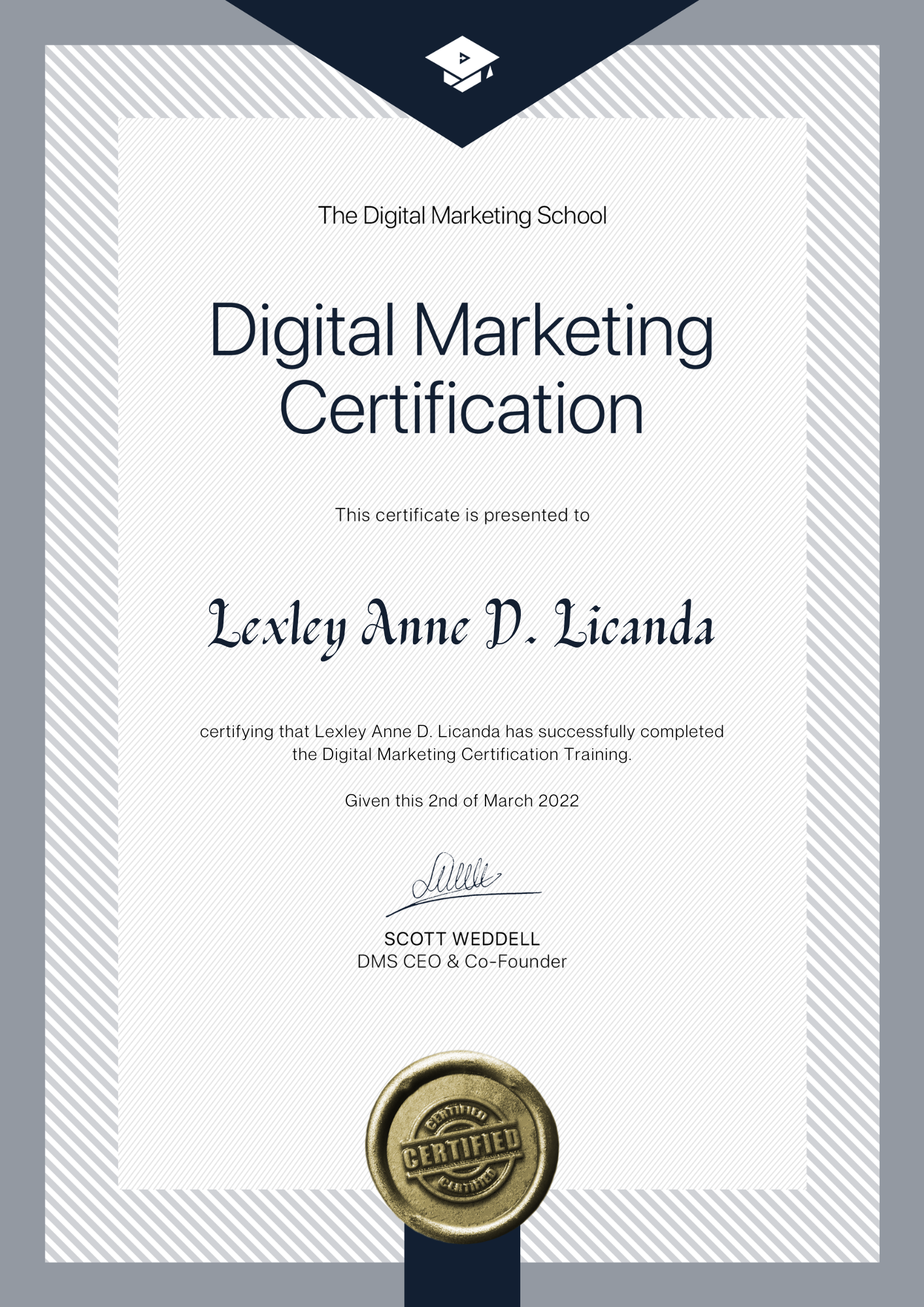 Digital Marketing Certification