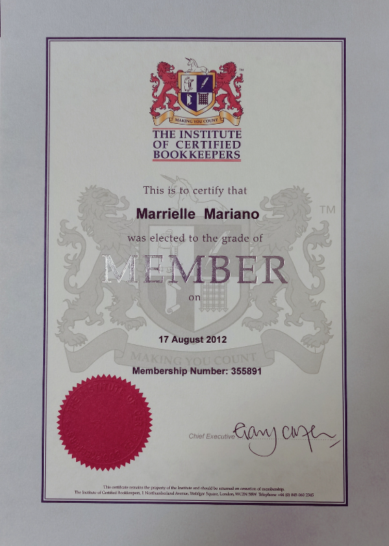 Certified Bookkeeper