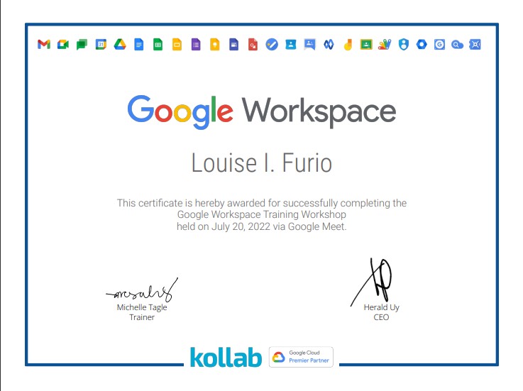 Google Workspace Training Workshop