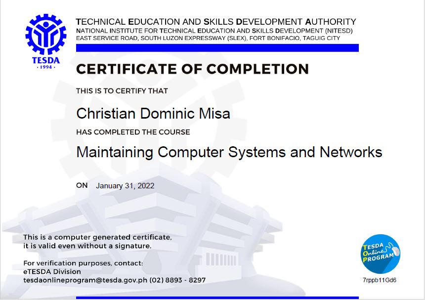 Maintaining Computer Systems and Networks