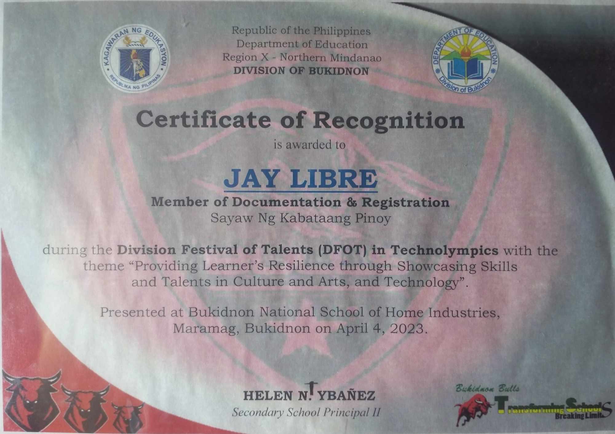 BNSHI Documentation & Registration