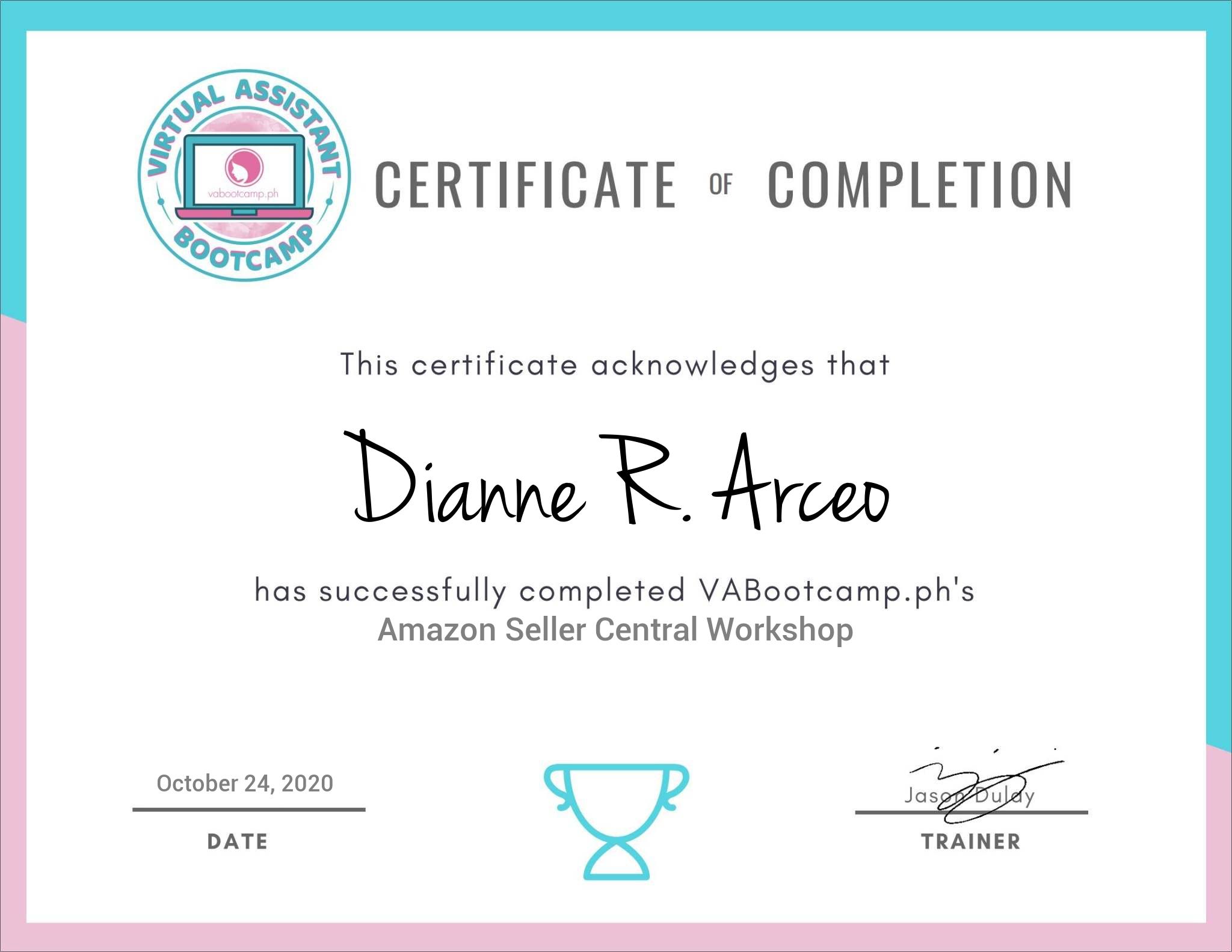 Amazon Seller Central Workshop