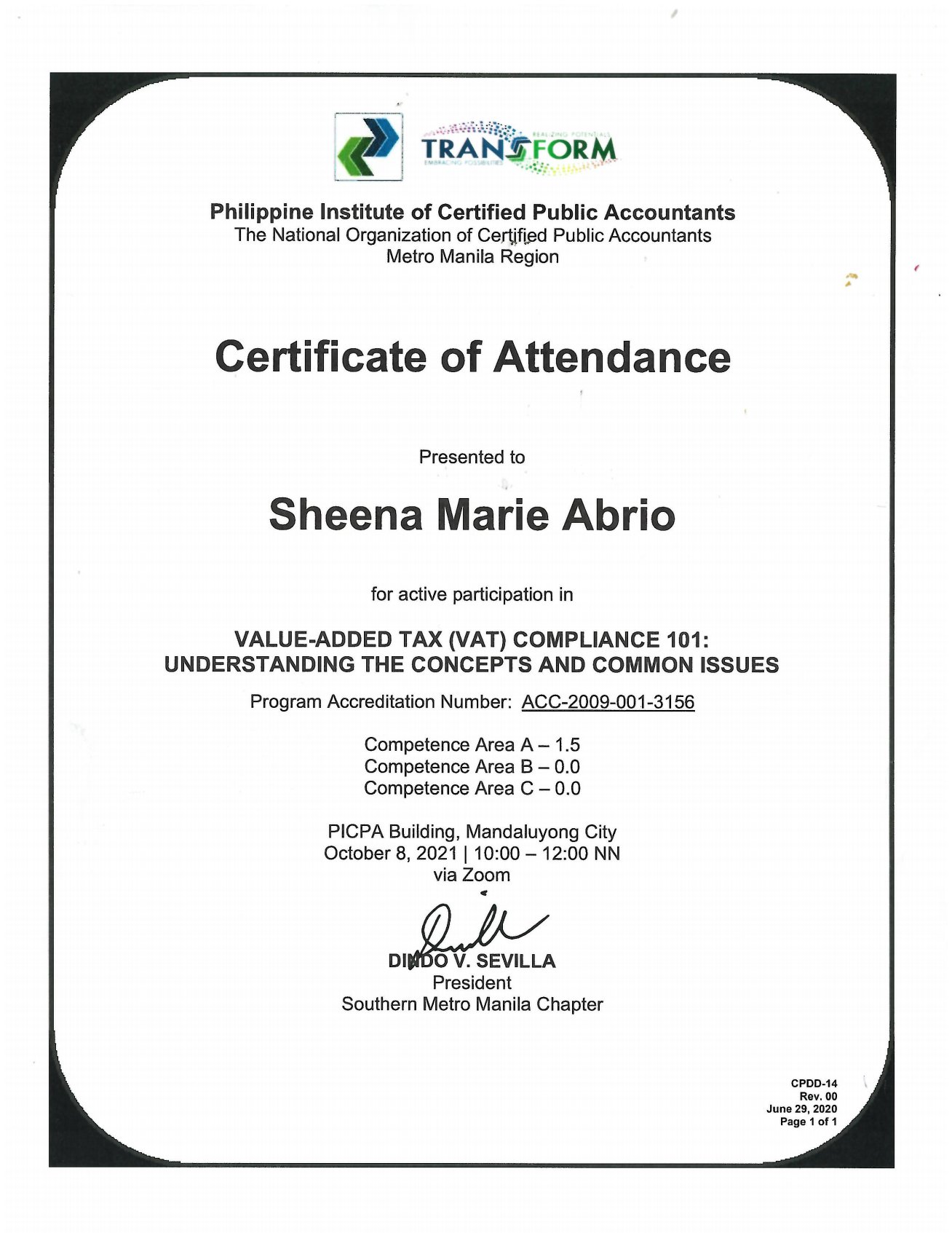 (C1) VALUE-ADDED TAX (VAT) 101: UNDERSTANDING THE CONCEPTS AND COMMON ISSUES