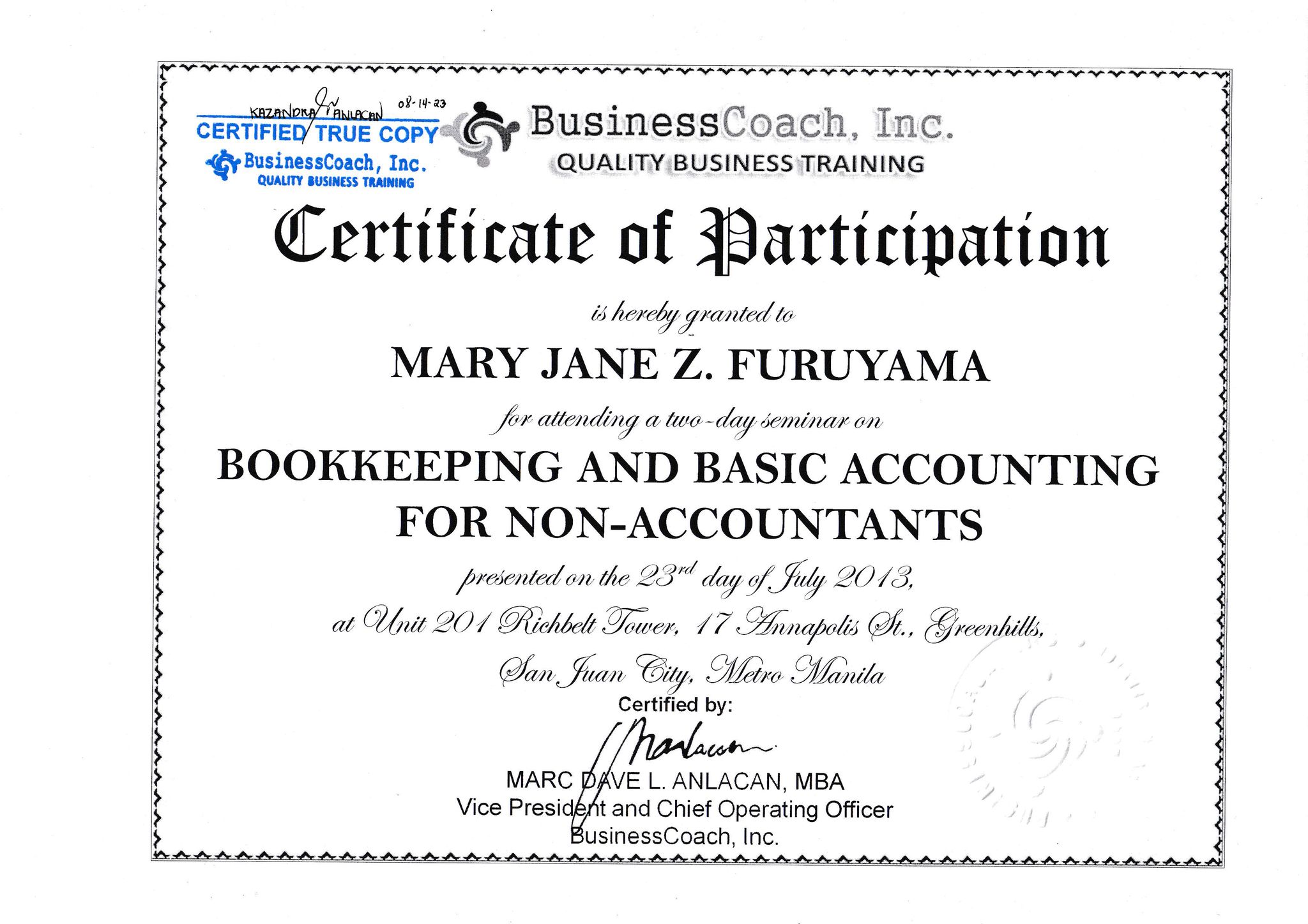 Bookkeeping and Basic Accounting for Non-Accountants Training