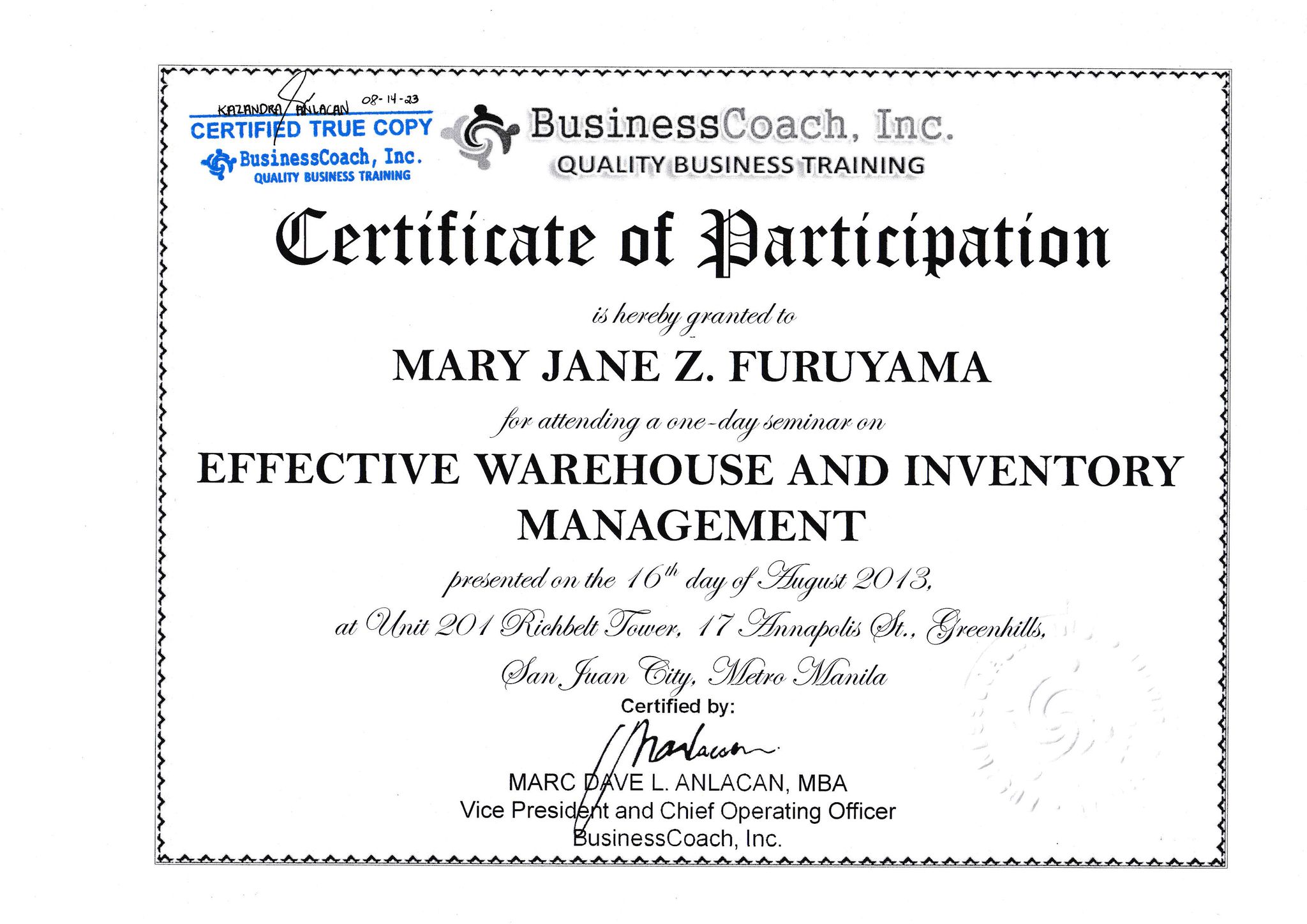 Effective Warehouse and Inventory Management Training