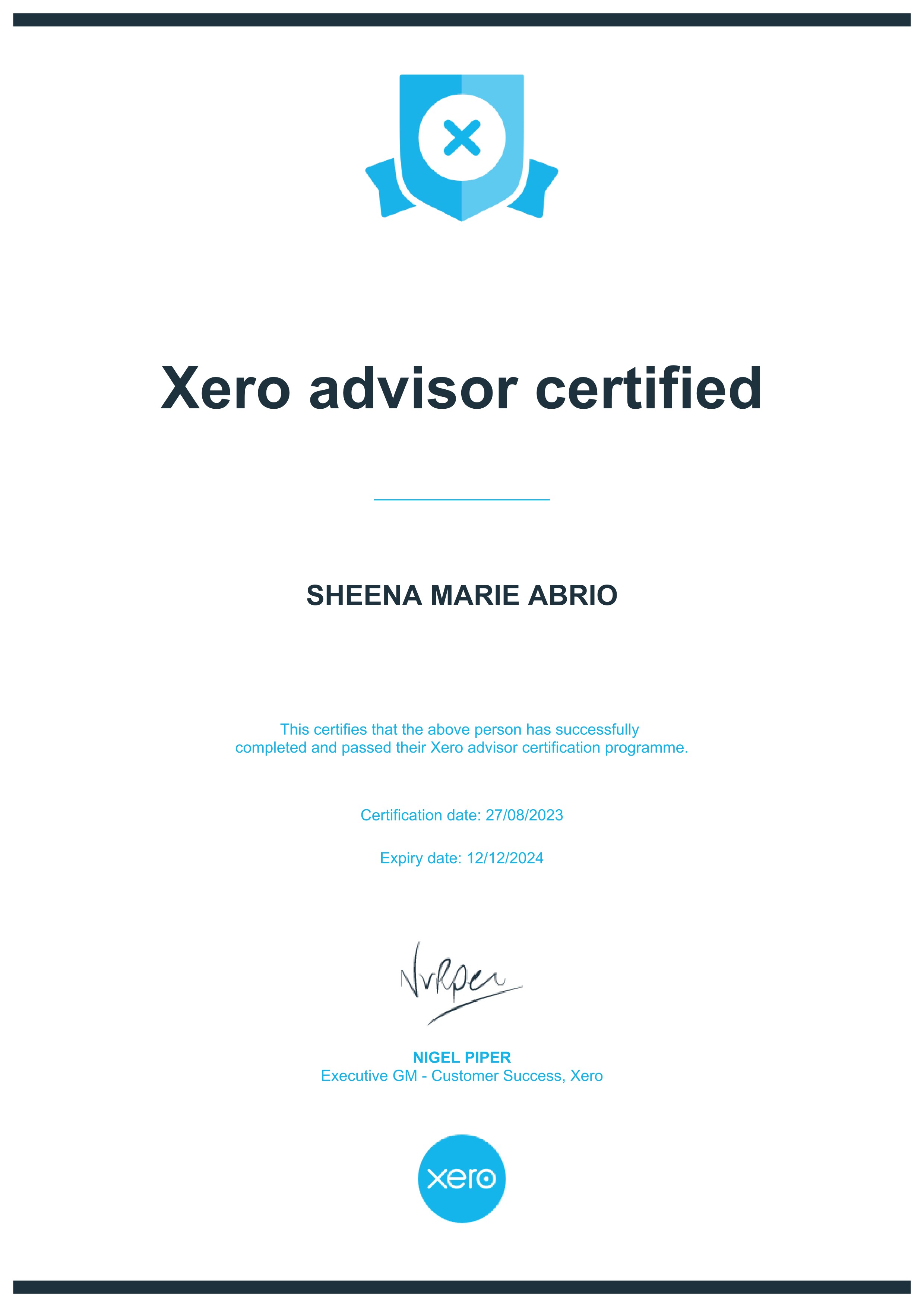 XERO ADVISOR