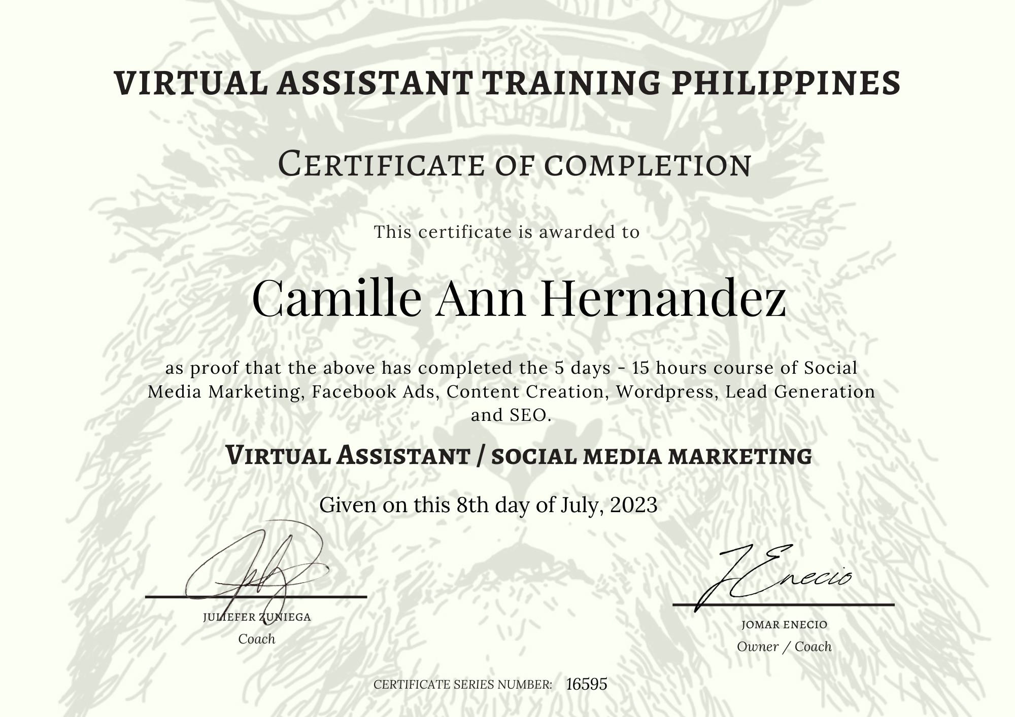 Social Media Management Training