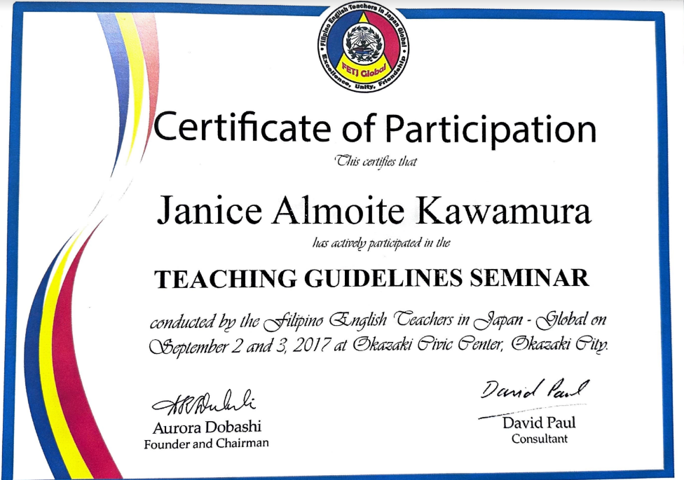 Teaching Guidelines Seminar