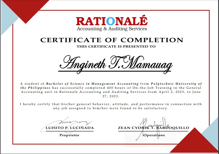 Accounting Internship