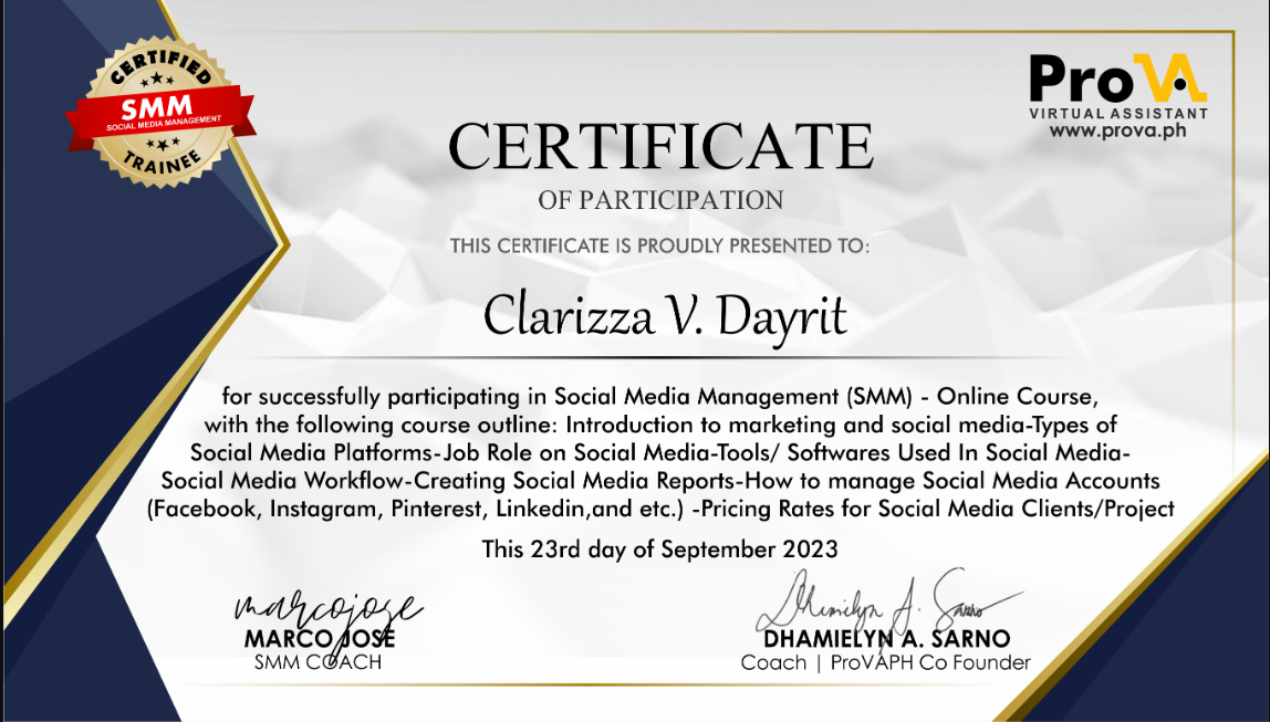 certificate 2
