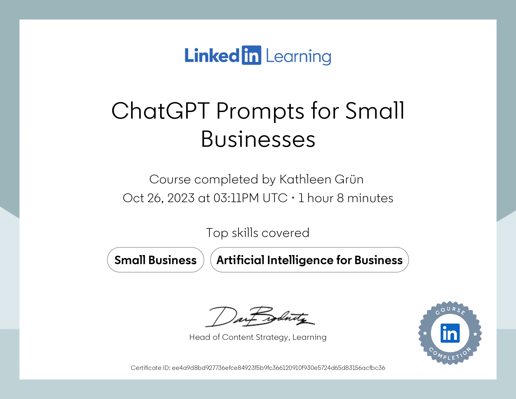 ChatGPT Prompts for Small Businesses