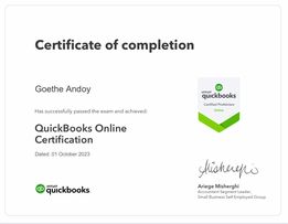 QB Online Cert
