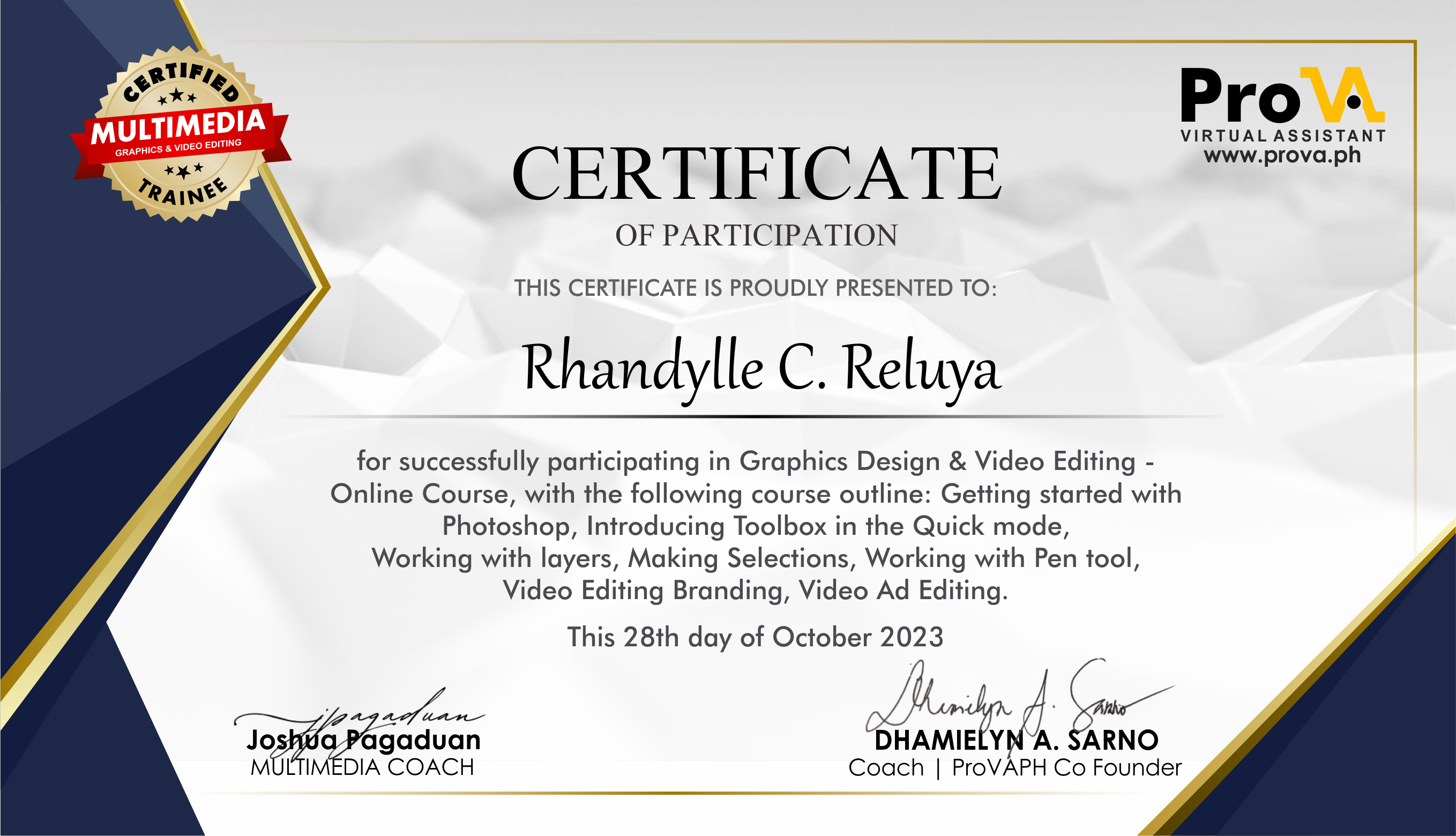 Graphics & Video Editing