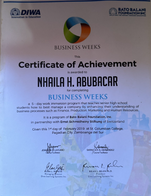 Business Weeks - Training