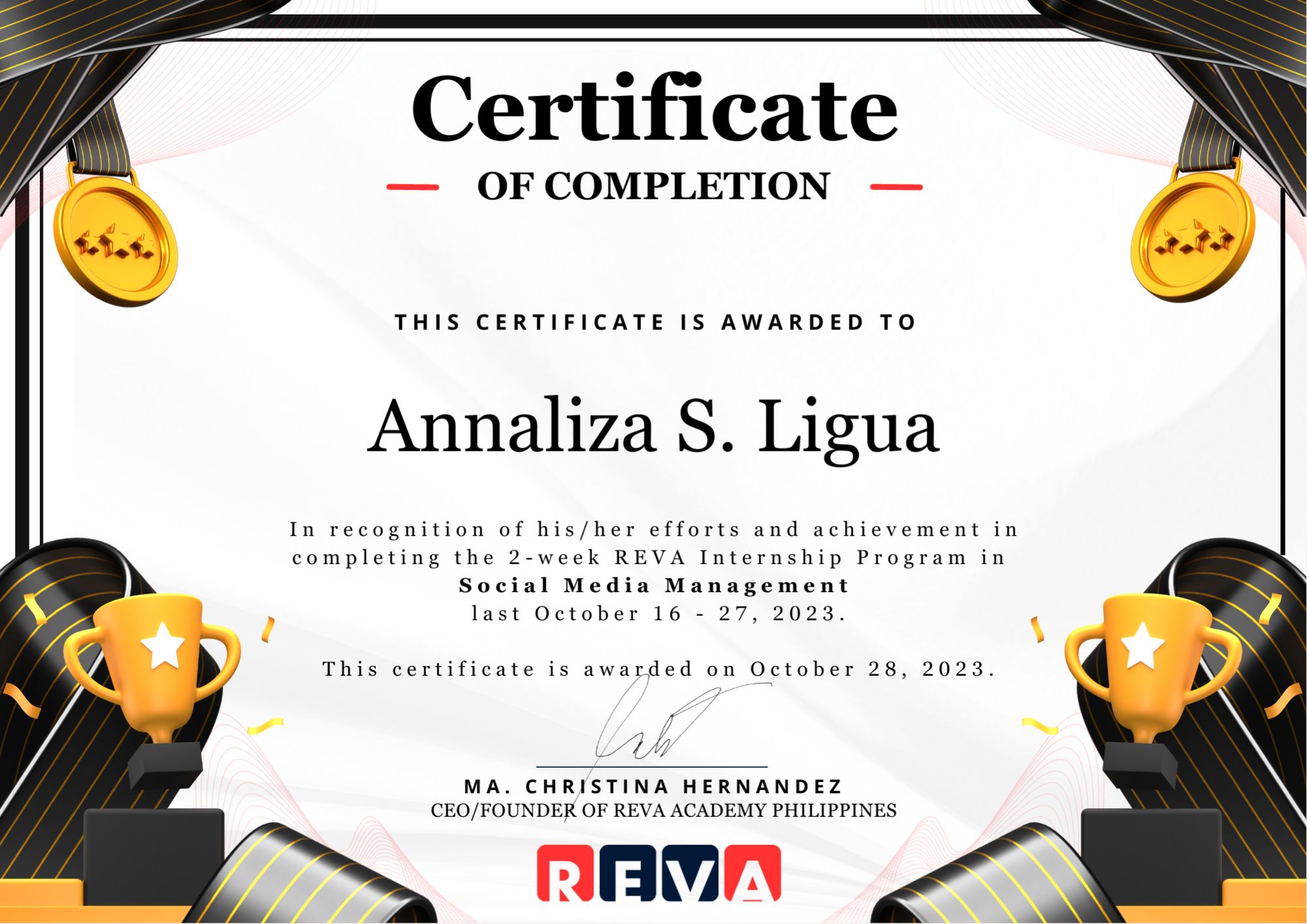 2 Weeks Internship Program in Social Media Management