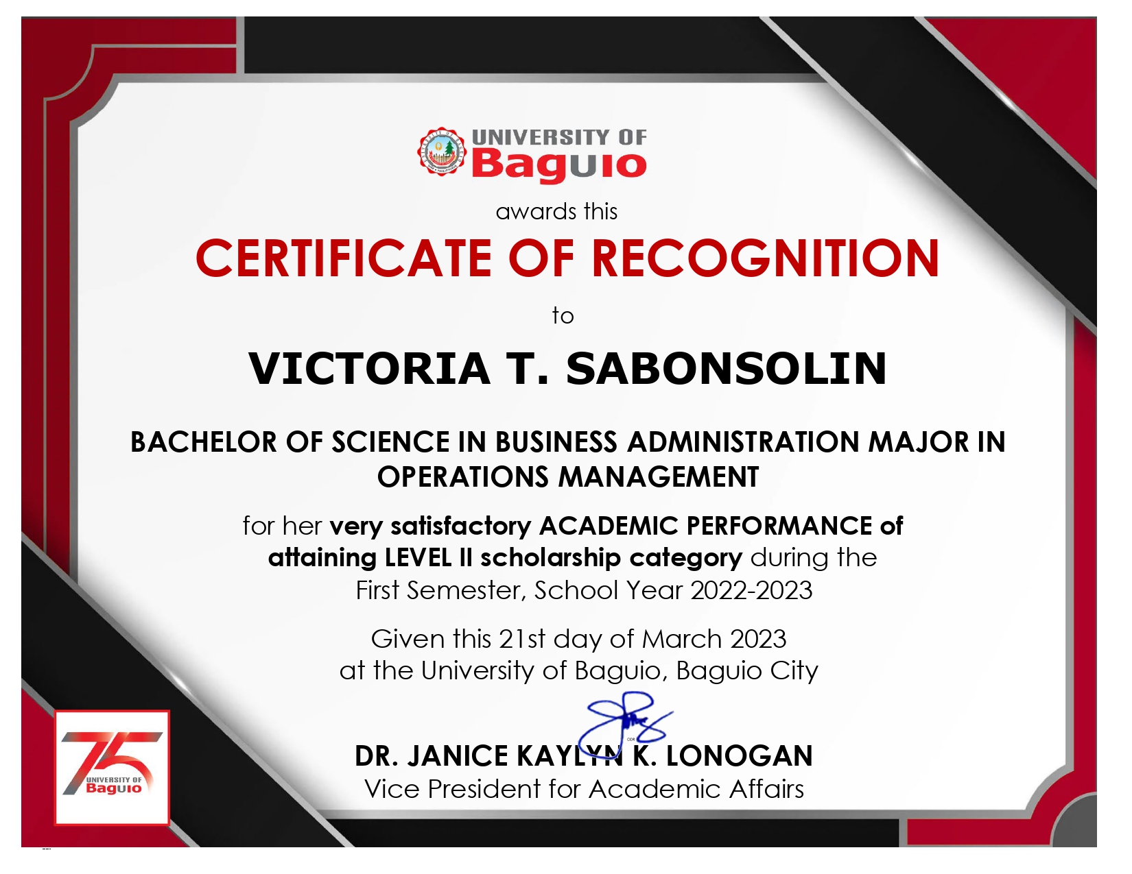 Academic Performance